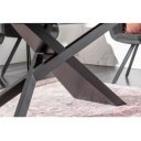 EUPHORIA exkluzív bővíthető étkezőasztal - láva - 180-220-260cm