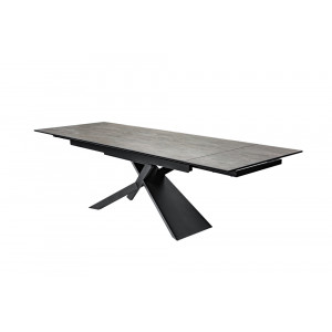 EUPHORIA exkluzív bővíthető étkezőasztal - láva - 180-220-260cm