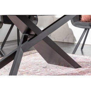 EUPHORIA exkluzív bővíthető étkezőasztal - láva - 180-220-260cm