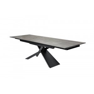EUPHORIA exkluzív bővíthető étkezőasztal - láva - 180-220-260cm