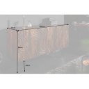 FLUID exkluzív mangófa komód - 160cm