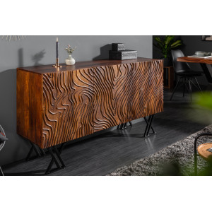FLUID exkluzív mangófa komód - 160cm