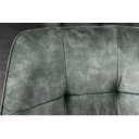 LOFT design bársony szék - zöld