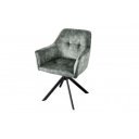 LOFT design bársony szék - zöld