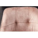 LOFT design bársony szék - pezsgő