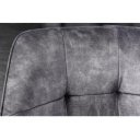 LOFT design bársony szék -szürke