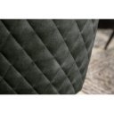 EUPHORIA design bársony szék - zöld