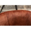 EUPHORIA design bársony szék - barna