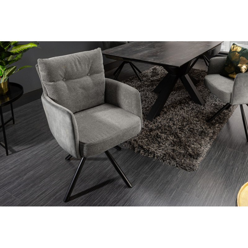 BIG GEORGE exkluzív szék - szürke