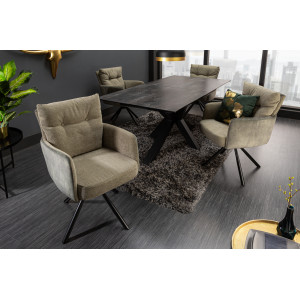 BIG GEORGE exkluzív szék - zöld INVICTA