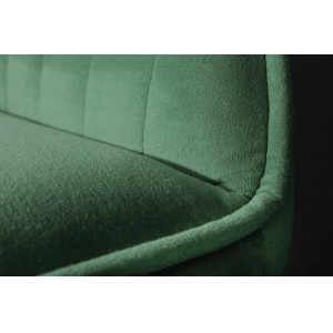 STICH design bársony bárszék - zöld