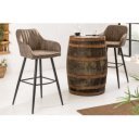 STICH design bárszék - vintage taupe