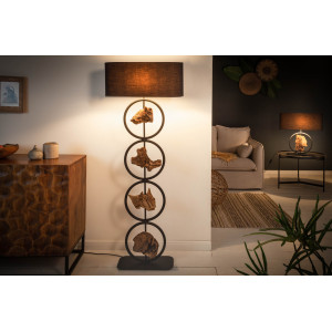 ELEMENTS exkluzív fa állólámpa - 147cm Állólámpák