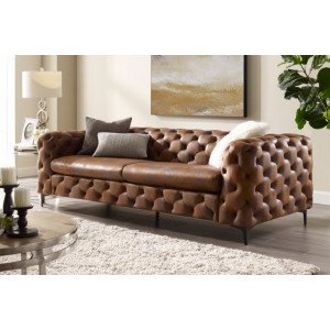 MAGNOLIA design kanapé - barna INVICTA