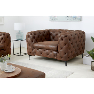 MAGNOLIA design fotel - barna INVICTA