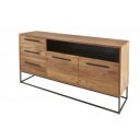 STRAIGHT tömör akác komód - 165cm