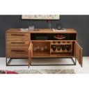 STRAIGHT tömör akác komód - 165cm