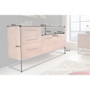 STRAIGHT tömör akác komód - 165cm