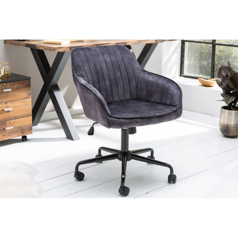 STICH design forgószék - szürke