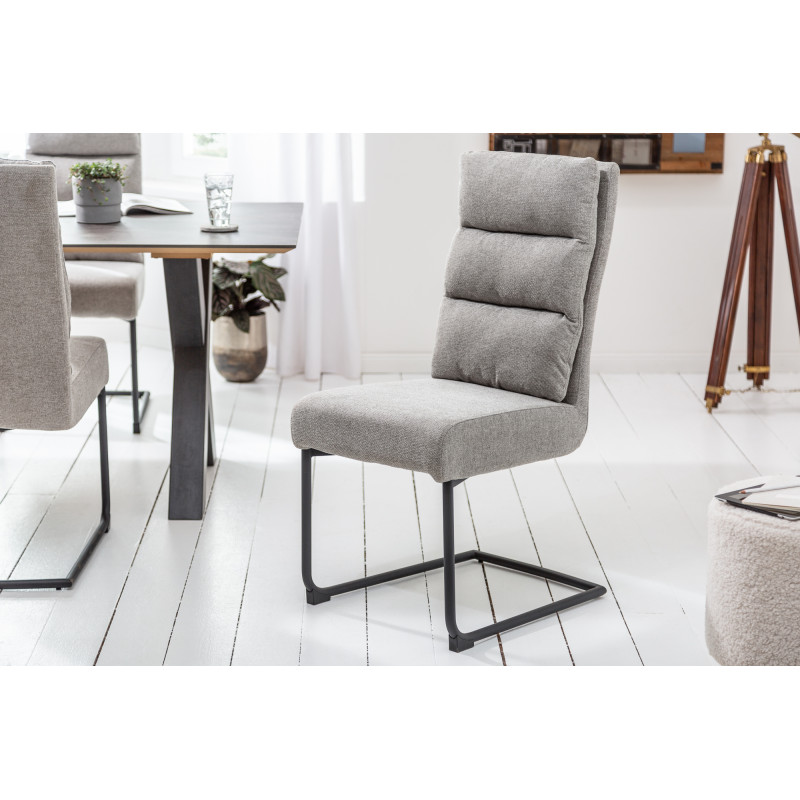 COMFORT desin szék - világosszürke