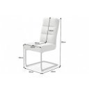 COMFORT desin szék - világosszürke