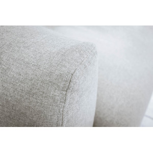 HAMPTON modern kanapé - 240cm - világosszürke