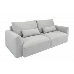 HAMPTON modern kanapé - 240cm - világosszürke