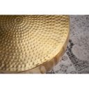 MARRAKESH design fém dohányzóasztal - 55cm - arany/réz/ezüst