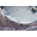 MARRAKESH design fém dohányzóasztal - 55cm - arany/réz/ezüst