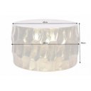 JADE modern fém dohányzóasztal - 68cm - arany