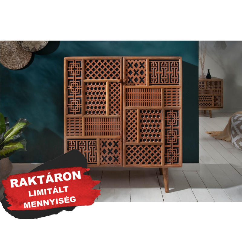 MARRAKESH design mangófa komód - 100cm