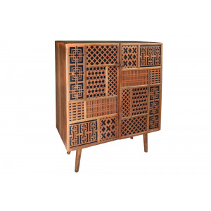 MARRAKESH design mangófa komód - 100cm