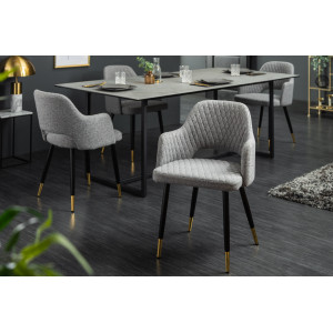 PARIS modern szék - szürke INVICTA