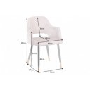 PARIS modern szék - beige