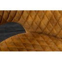 PARIS modern szék - mustársárga