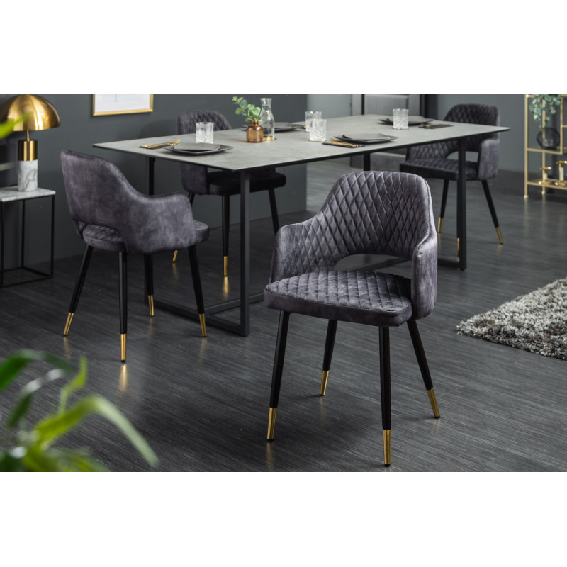 PARIS modern szék - antracit