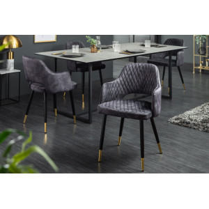 PARIS modern szék - antracit INVICTA