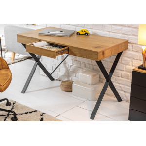 STUDIO modern íróasztal - tölgy dekor