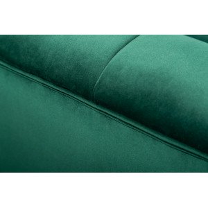 NOBLESSE exkluzív bársony kanapé - smaragd - 225cm