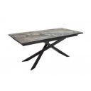 EUPHORIA exkluzív bővíthető étkezőasztal - sötét márvány - 180-220-260cm