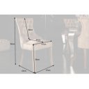 CASTLE elegáns szék - kávé