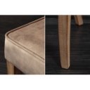 CASTLE elegáns szék - kávé