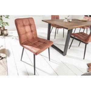 MODERNA modern szék - vintage barna INVICTA