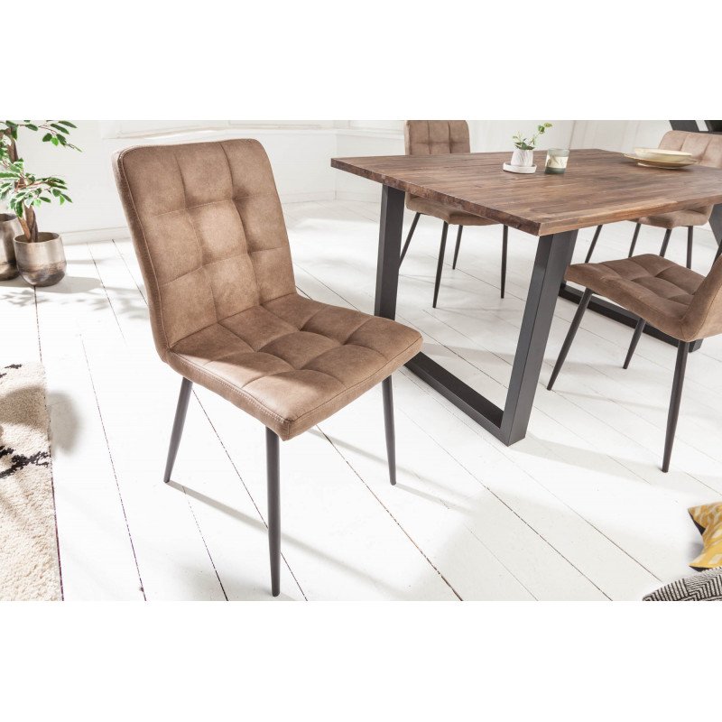 MODERNA modern szék - taupe