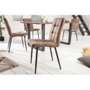 MODERNA modern szék - taupe