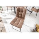 MODERNA modern szék - taupe