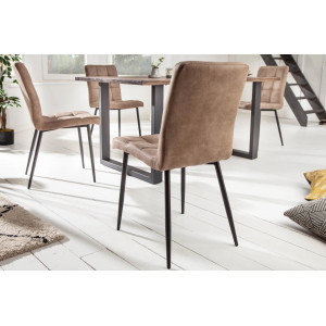 MODERNA modern szék - taupe
