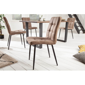 MODERNA modern szék - taupe