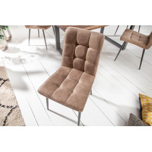 MODERNA modern szék - taupe
