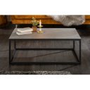 MERAN exkluzív kerámia dohányzóasztal - 100cm - beton